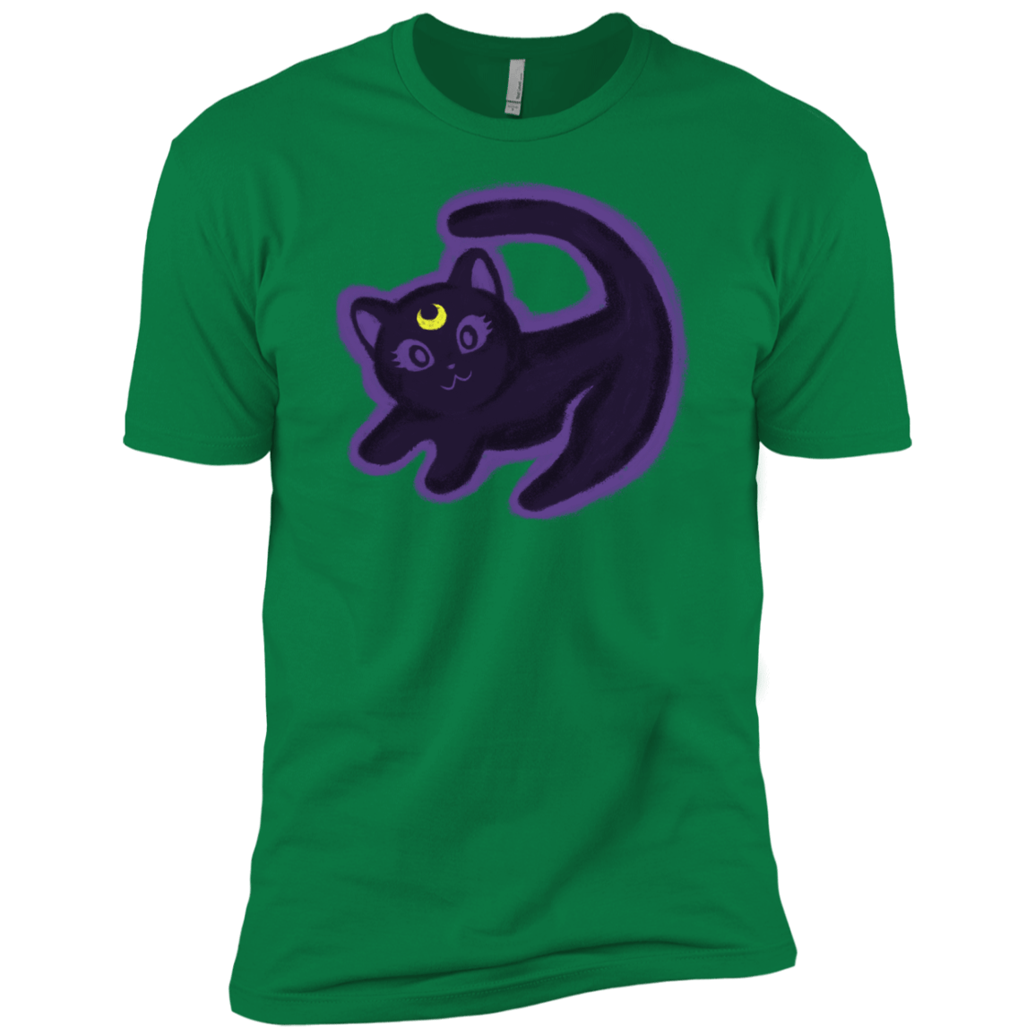 T-Shirts Kelly Green / X-Small Kitty Queen Men's Premium T-Shirt