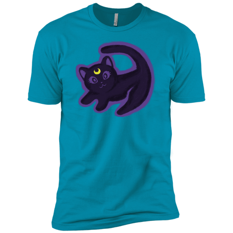 T-Shirts Turquoise / X-Small Kitty Queen Men's Premium T-Shirt