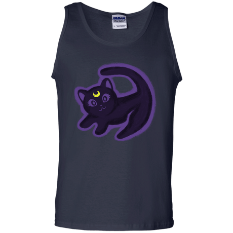 T-Shirts Navy / S Kitty Queen Men's Tank Top