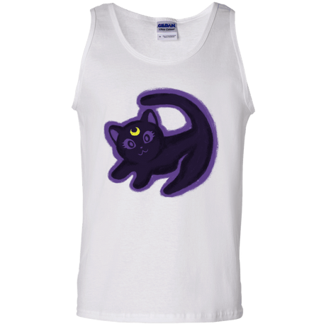 T-Shirts White / S Kitty Queen Men's Tank Top