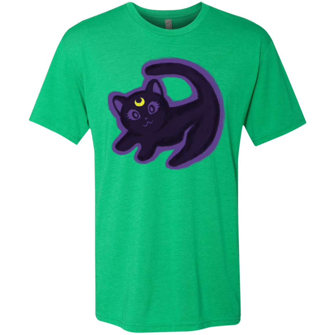 T-Shirts Envy / S Kitty Queen Men's Triblend T-Shirt
