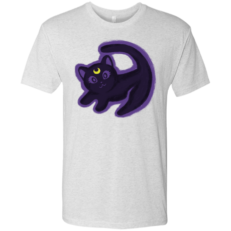 T-Shirts Heather White / S Kitty Queen Men's Triblend T-Shirt