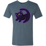 T-Shirts Indigo / S Kitty Queen Men's Triblend T-Shirt