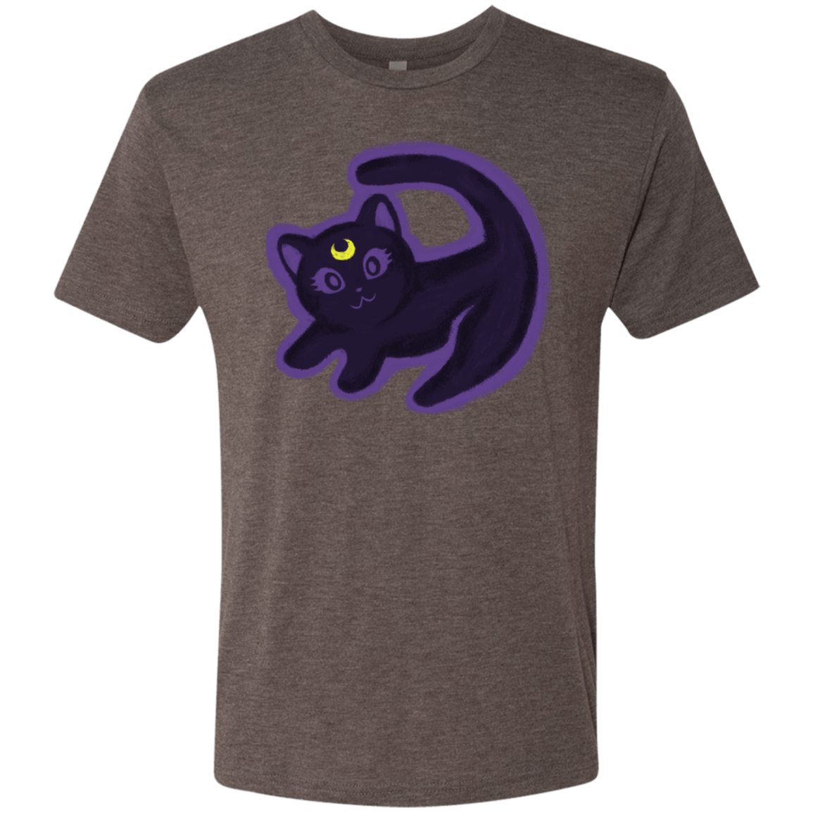 T-Shirts Macchiato / S Kitty Queen Men's Triblend T-Shirt