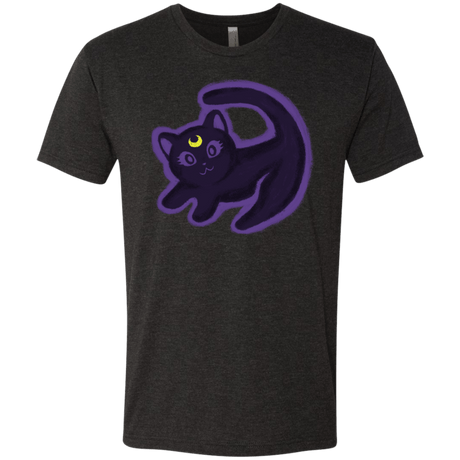 T-Shirts Vintage Black / S Kitty Queen Men's Triblend T-Shirt