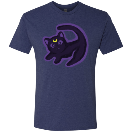 T-Shirts Vintage Navy / S Kitty Queen Men's Triblend T-Shirt