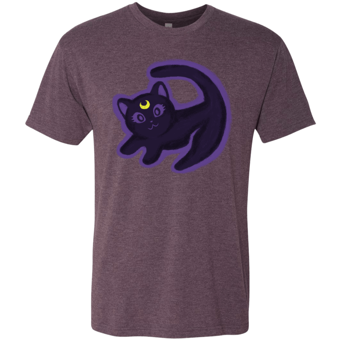 T-Shirts Vintage Purple / S Kitty Queen Men's Triblend T-Shirt