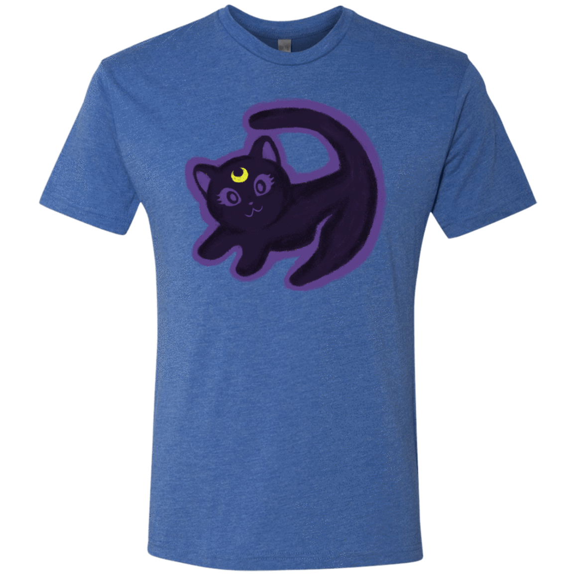 T-Shirts Vintage Royal / S Kitty Queen Men's Triblend T-Shirt