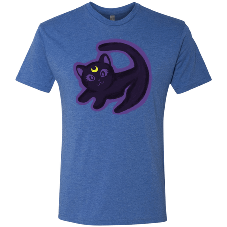 T-Shirts Vintage Royal / S Kitty Queen Men's Triblend T-Shirt
