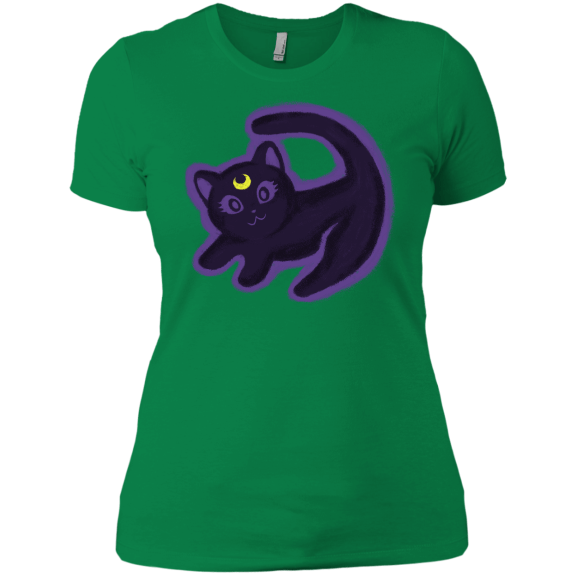 T-Shirts Kelly Green / X-Small Kitty Queen Women's Premium T-Shirt