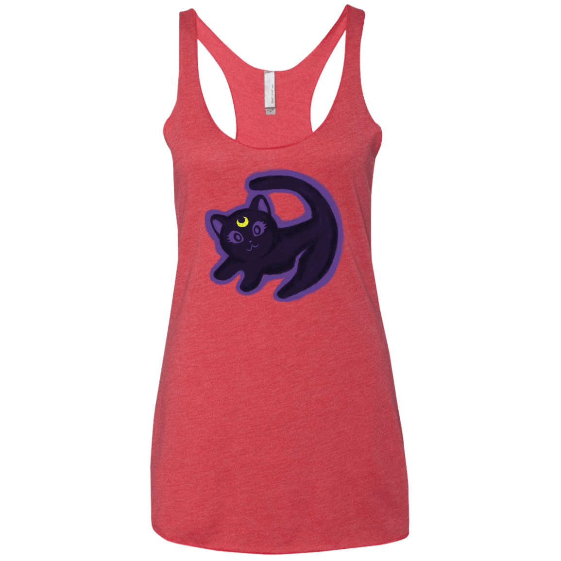 T-Shirts Vintage Red / X-Small Kitty Queen Women's Triblend Racerback Tank