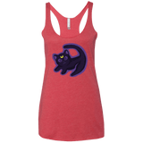 T-Shirts Vintage Red / X-Small Kitty Queen Women's Triblend Racerback Tank
