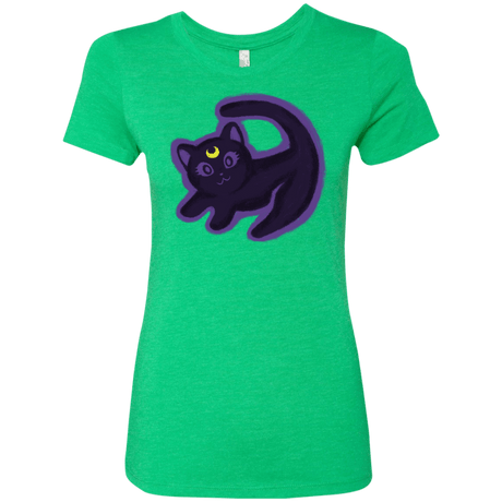 T-Shirts Envy / S Kitty Queen Women's Triblend T-Shirt