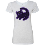 T-Shirts Heather White / S Kitty Queen Women's Triblend T-Shirt