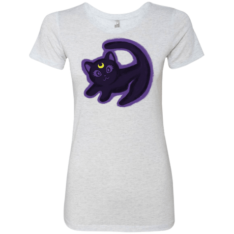 T-Shirts Heather White / S Kitty Queen Women's Triblend T-Shirt