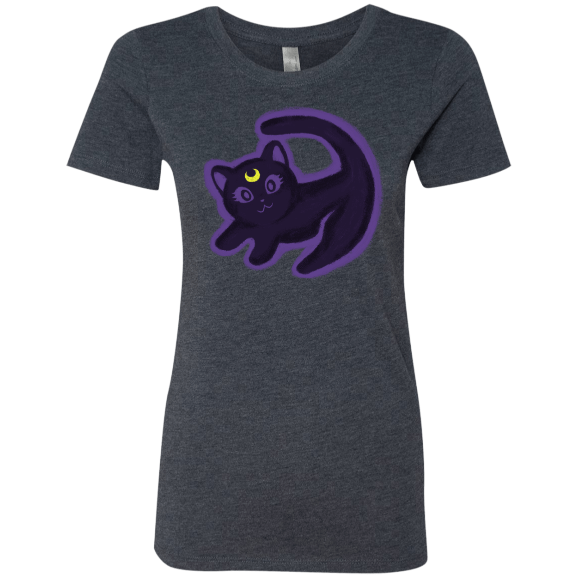 T-Shirts Vintage Navy / S Kitty Queen Women's Triblend T-Shirt