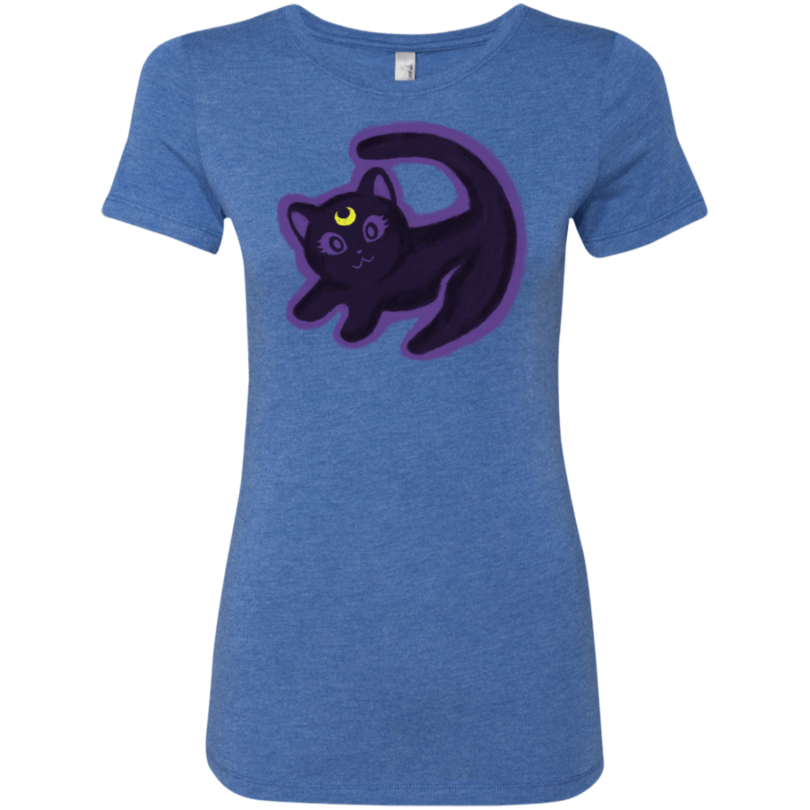 T-Shirts Vintage Royal / S Kitty Queen Women's Triblend T-Shirt