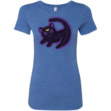 T-Shirts Vintage Royal / S Kitty Queen Women's Triblend T-Shirt