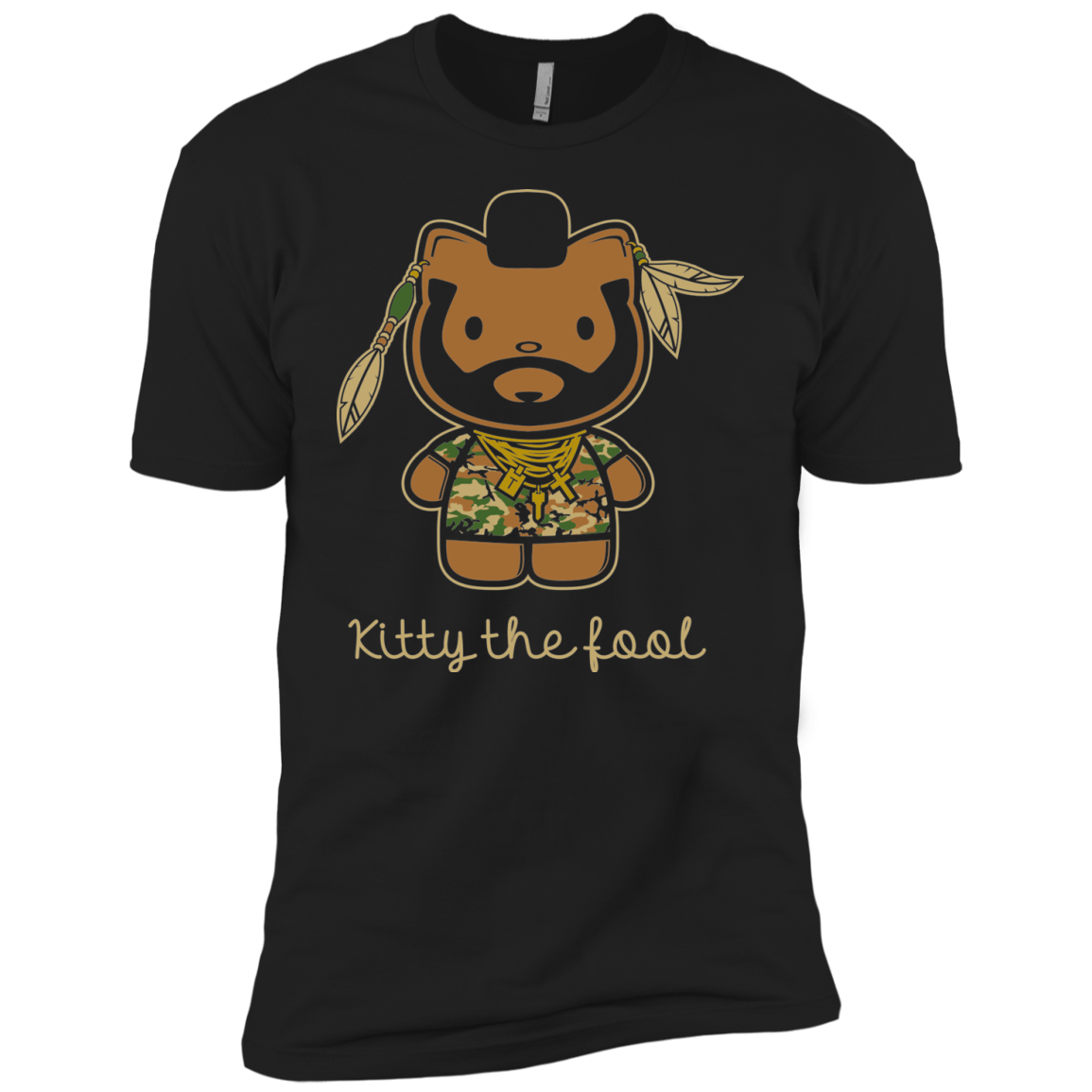 T-Shirts Black / YXS Kitty the Fool Boys Premium T-Shirt