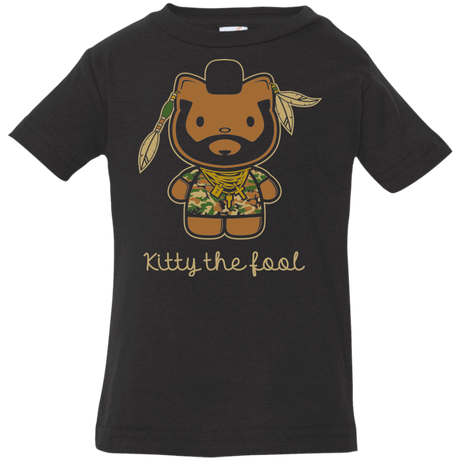 T-Shirts Black / 6 Months Kitty the Fool Infant Premium T-Shirt