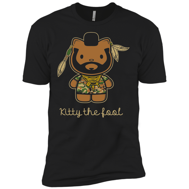 T-Shirts Black / X-Small Kitty the Fool Men's Premium T-Shirt