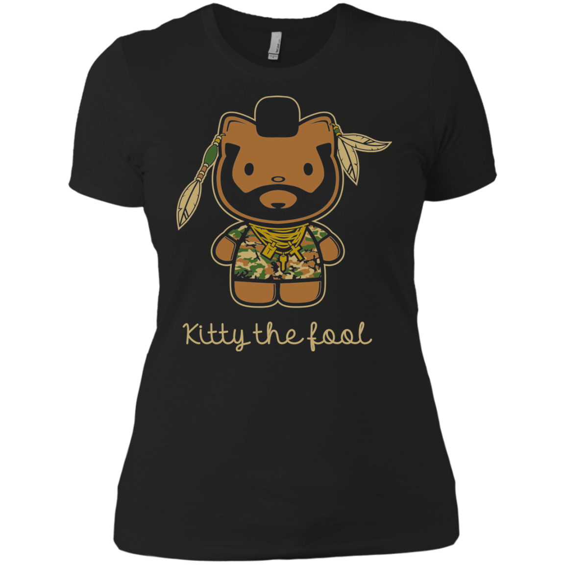 Kitty the Fool Women's Premium T-Shirt