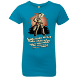 T-Shirts Turquoise / YXS Klaatu Barada Nikto Girls Premium T-Shirt