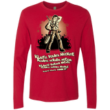 T-Shirts Red / Small Klaatu Barada Nikto Men's Premium Long Sleeve
