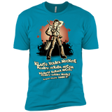 T-Shirts Turquoise / X-Small Klaatu Barada Nikto Men's Premium T-Shirt