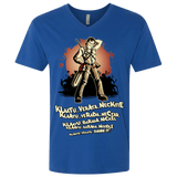 T-Shirts Royal / X-Small Klaatu Barada Nikto Men's Premium V-Neck