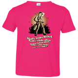 T-Shirts Hot Pink / 2T Klaatu Barada Nikto Toddler Premium T-Shirt