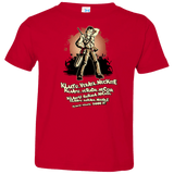 T-Shirts Red / 2T Klaatu Barada Nikto Toddler Premium T-Shirt