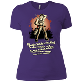T-Shirts Purple / X-Small Klaatu Barada Nikto Women's Premium T-Shirt