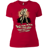 T-Shirts Red / X-Small Klaatu Barada Nikto Women's Premium T-Shirt