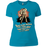 T-Shirts Turquoise / X-Small Klaatu Barada Nikto Women's Premium T-Shirt