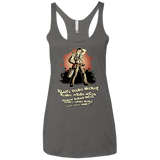 T-Shirts Premium Heather / X-Small Klaatu Barada Nikto Women's Triblend Racerback Tank