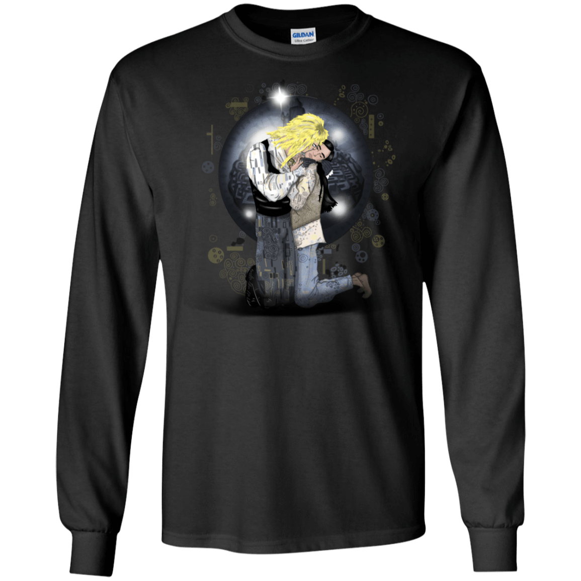 T-Shirts Black / S Klimt Jareth Men's Long Sleeve T-Shirt