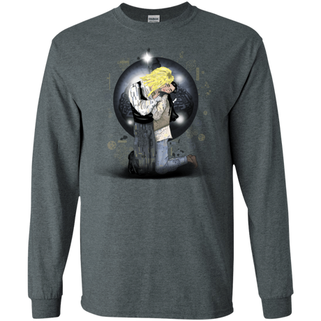 T-Shirts Dark Heather / S Klimt Jareth Men's Long Sleeve T-Shirt