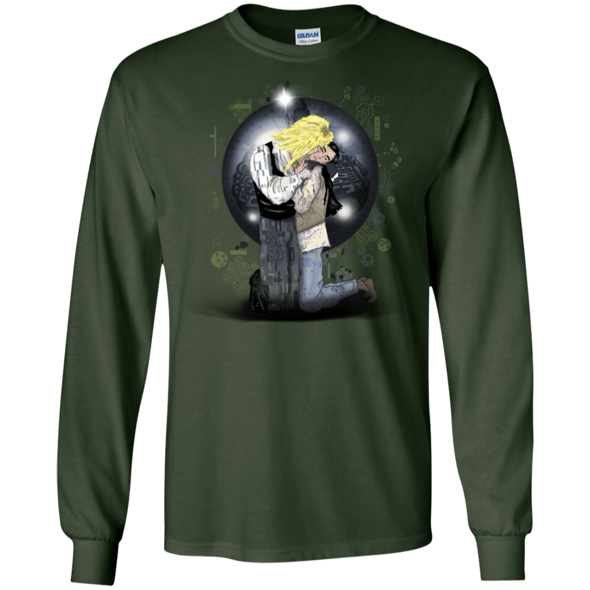 T-Shirts Forest Green / S Klimt Jareth Men's Long Sleeve T-Shirt