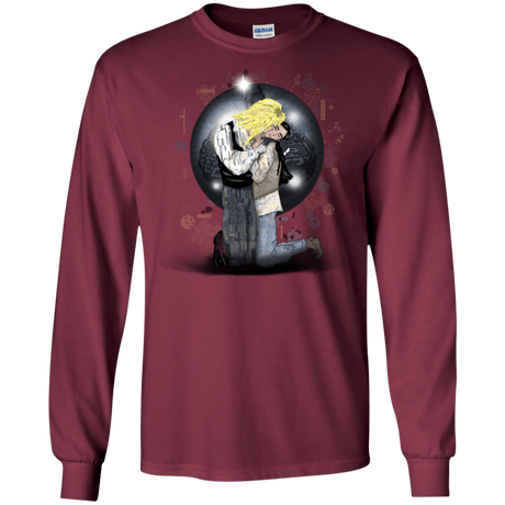 T-Shirts Maroon / S Klimt Jareth Men's Long Sleeve T-Shirt