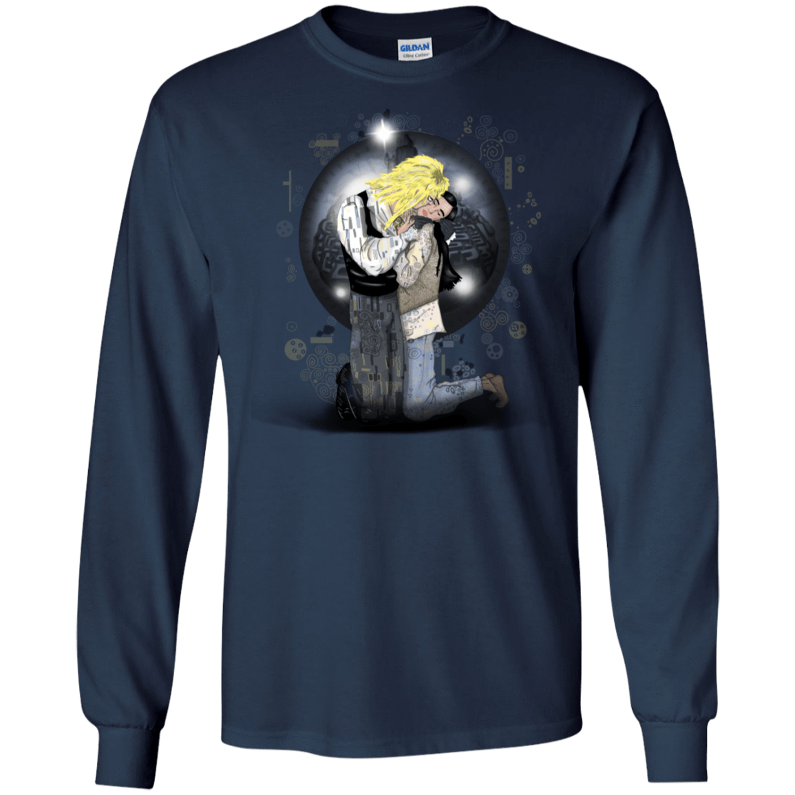 T-Shirts Navy / S Klimt Jareth Men's Long Sleeve T-Shirt