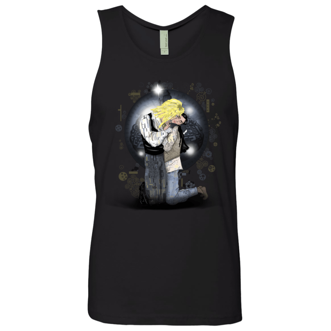 T-Shirts Black / S Klimt Jareth Men's Premium Tank Top