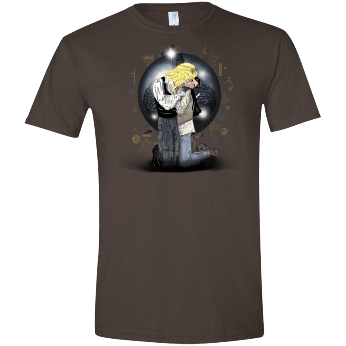 T-Shirts Dark Chocolate / S Klimt Jareth Men's Semi-Fitted Softstyle