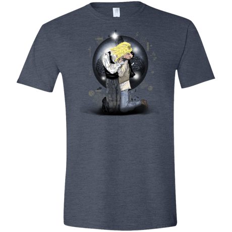 T-Shirts Heather Navy / S Klimt Jareth Men's Semi-Fitted Softstyle
