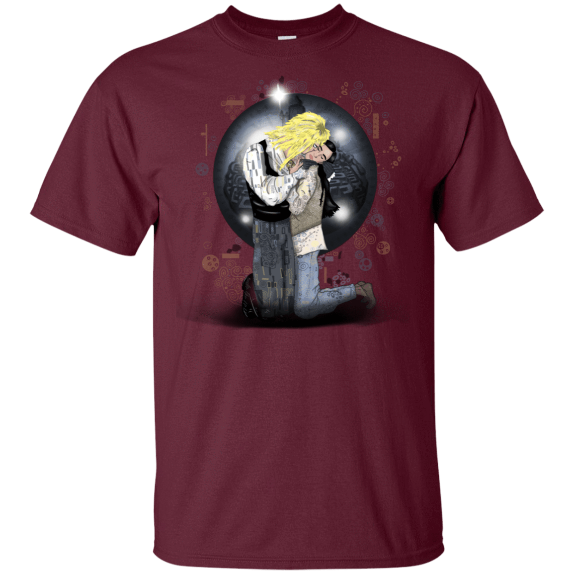 T-Shirts Maroon / S Klimt Jareth T-Shirt