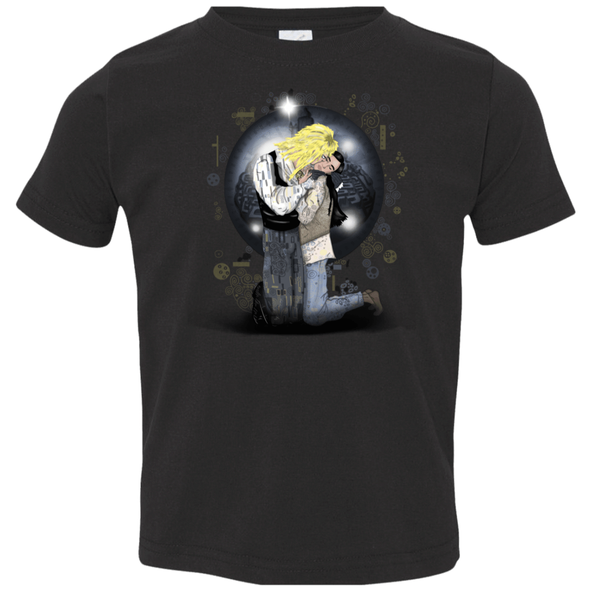 T-Shirts Black / 2T Klimt Jareth Toddler Premium T-Shirt