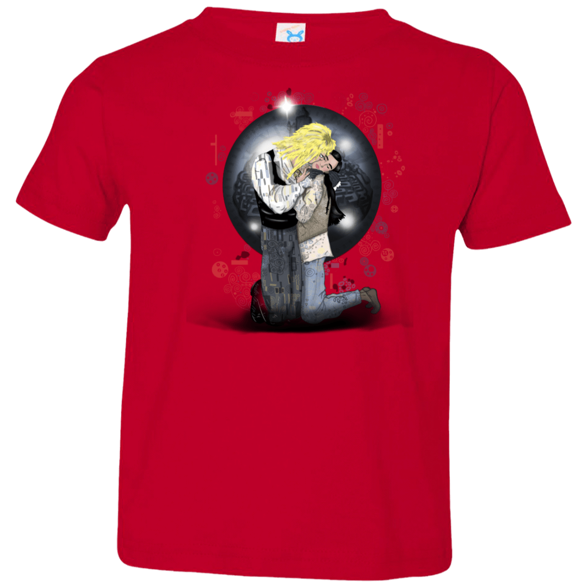 T-Shirts Red / 2T Klimt Jareth Toddler Premium T-Shirt