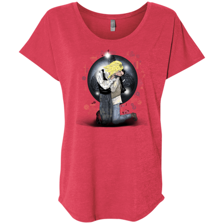 T-Shirts Vintage Red / X-Small Klimt Jareth Triblend Dolman Sleeve