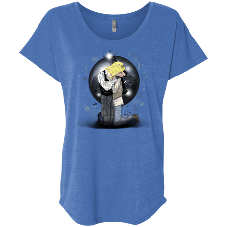 T-Shirts Vintage Royal / X-Small Klimt Jareth Triblend Dolman Sleeve