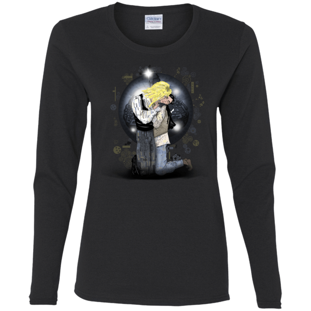 T-Shirts Black / S Klimt Jareth Women's Long Sleeve T-Shirt